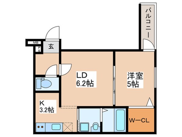 フジパレスあびこＥＡＳＴの物件間取画像